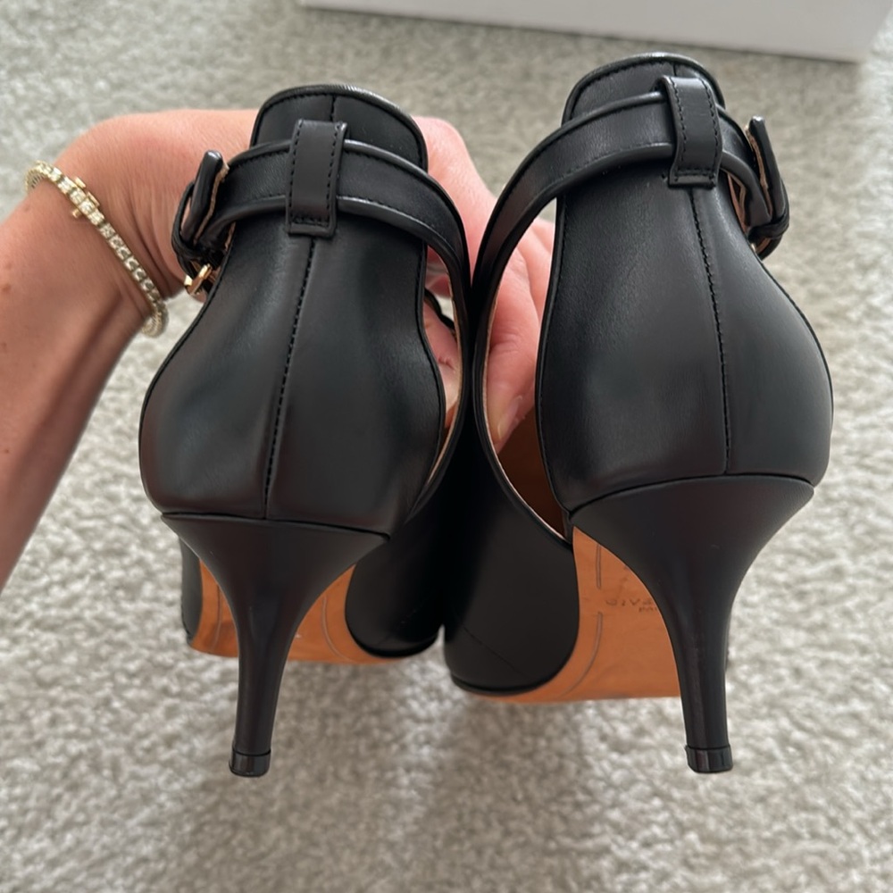 GIVENCHY Black Lace Up Heels - Picture 10 of 16